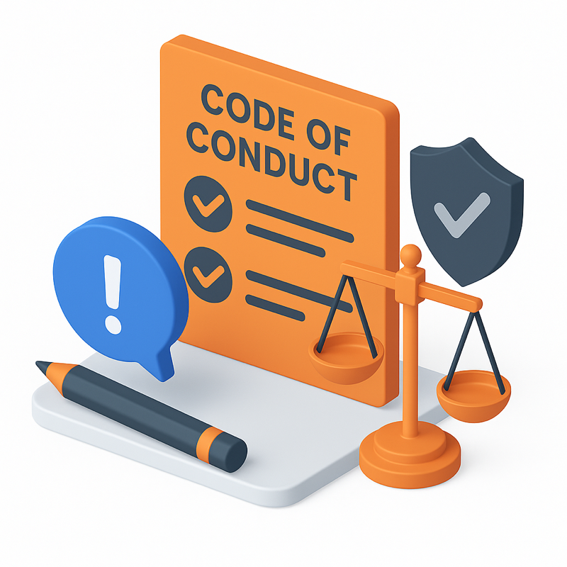 Code of Conduct Illustration